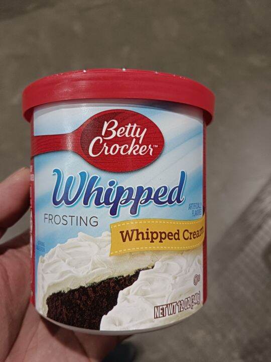 Betty Crocker Whipped Frosting Whipped Cream 340g Lazada Ph