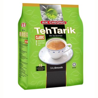 ชานม Aik Cheong Classic 3in1 Teh Tarik Milk Tea Beverage ชา 3in1 600g ชานมมาเลย์ เท ทาริก อินสแตนท์ มิลค์ ที