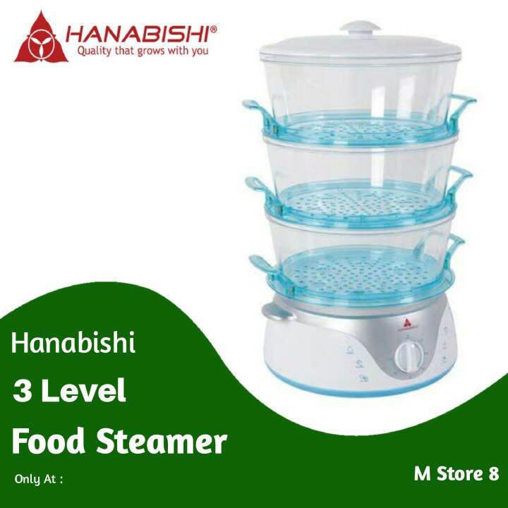 Hanabishi 3 Level Electric Food Steamer HFS45 Lazada PH