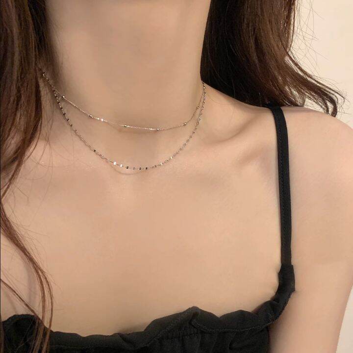 Trendy hot sale girl necklaces