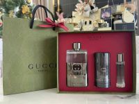 เซ็ตน้ำหอม Gucci Guilty Pour Homme 90ml EDT Perfume + 15ml EDT Perfume + 70g Deodorant Stick