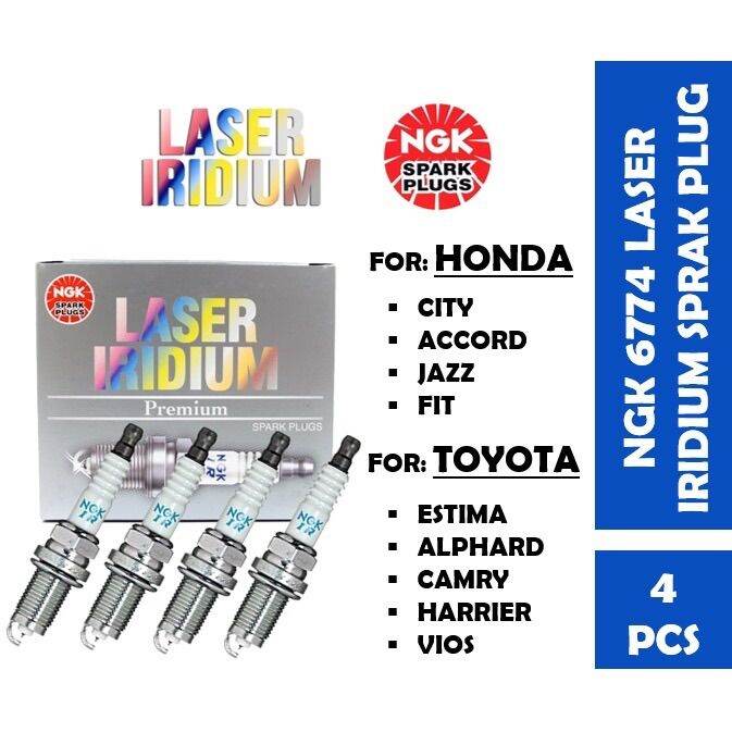 【100 ORIGINAL】NGK 6774 Laser Iridium Spark Plug For Vios/ Camry/ City