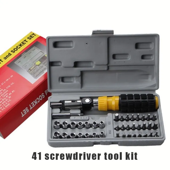 Kyla Ong 41Pcs Set Home Repair Kit Demolition Furniture Computer 