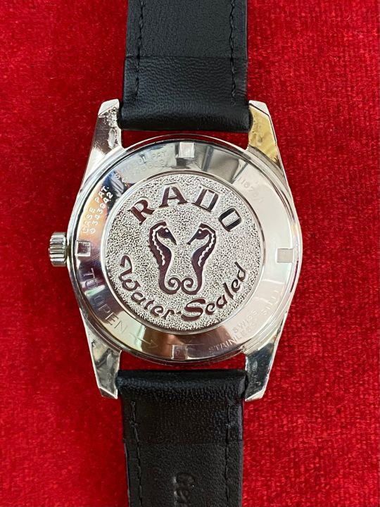 rado-ม้าเงิน-30-jewels-golden-horse-automatic-ตัวเรือนสแตนเลส-นาฬิกาผู้ชาย-มือสองของแท้
