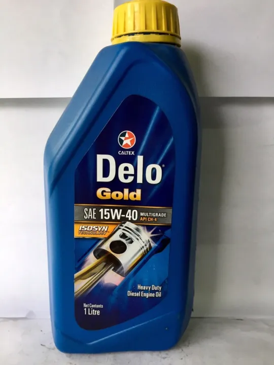 Delo Gold Diesel Engine Oil SAE 15W-40 1L | Lazada PH