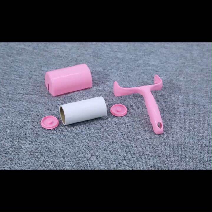 Paws Diary Pet Hair Sticky Roller Sticky Dust Paper Tearable Adhesive Brush Clothes Lint Brush
