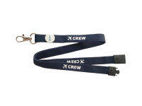 LANYARD CREW NAVY BLUE สายคล้องคอ แท้