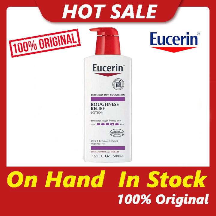 EUCERIN Roughness Relief Lotion 500ml for Extremely Dry,Smoothes Rough