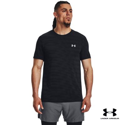 Under Armour Mens UA Seamless Ripple Short Sleeve