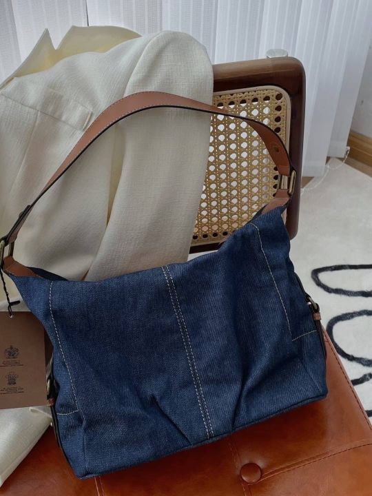 กระเป๋าสะพาย-กระเป๋าผ้า-เดนิม-denim-handbag-004