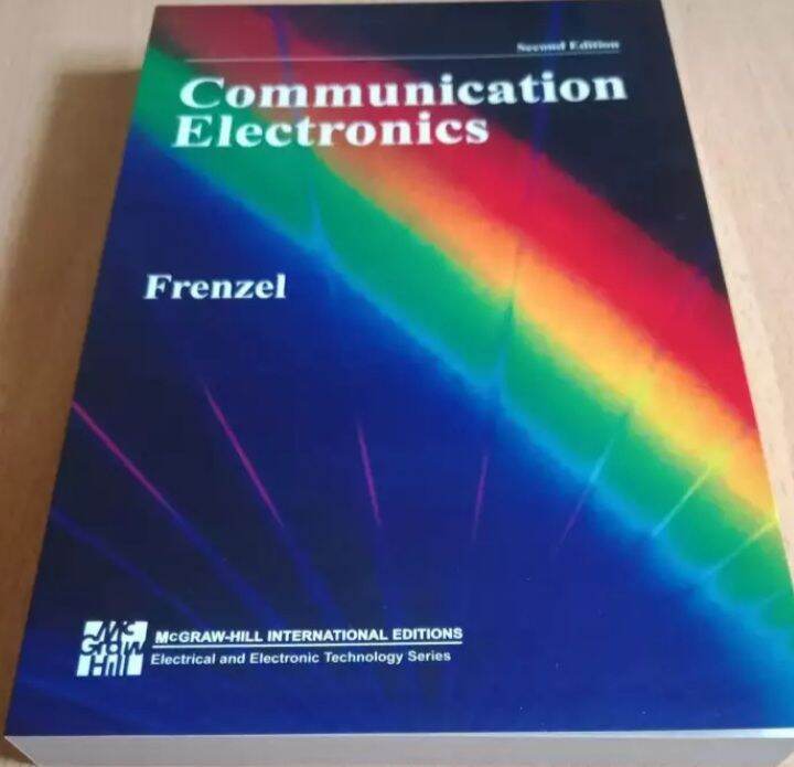 COMMUNICATION ELECTRONIC SECOND EDITION BY FRENZEL Lazada PH