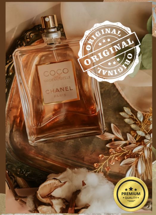 100% ORIGINAL COCO Chanel Mademoiselle/Parfum Intense Oil Based Authentic  Long Lasting Luxury Perfume for Women