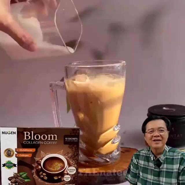 Nugen Bloom Collagen Coffee With Collagen And Glutathione Help Skin