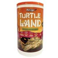 Turtle Land อาหารเต่าบกพรีเมียมสูตรสาหร่ายสไปรูริน่า  ขนาด 300g ( PET2GO )