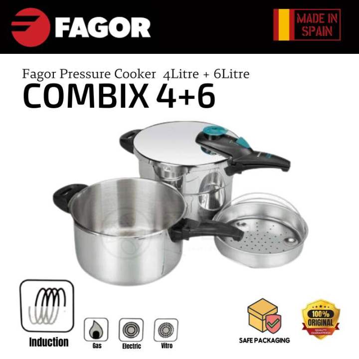  Fagor Rapid Xpress Pressure Cooker 4 Litres, Induction