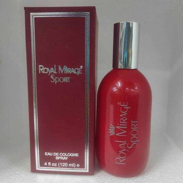 ROYAL MIRAGE SPORT EAU DE COLOGNE SPRAY 120ML | Lazada