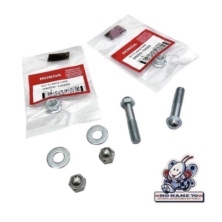 Baut Shock Shockbreaker Set Ring Dan Mur Belakang Honda C C Mk C C Shock Pendek