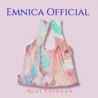 MP mini pleated bag กระเป๋าพลีทคล้องมือ rainbow