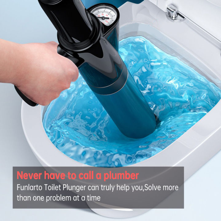 Drain Clog Remover Tools with Real-Time Barometer High Pressure