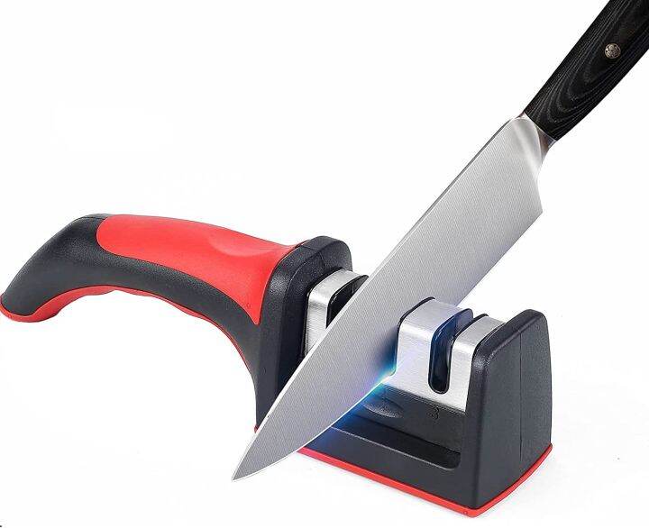 Home Deer Kitchen Knife Sharpener 3Stage Knife Sharpening Tool Helps