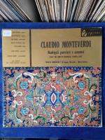 LPBOX 18 :  CLAUDIO MONTEVERDI , แผ่นต้นฉบับเดิม แผ่นเสียง vinyl Lp 33rpm 12"สภาพกำลังฟังได้ดีได้รับการตรวจสอบ