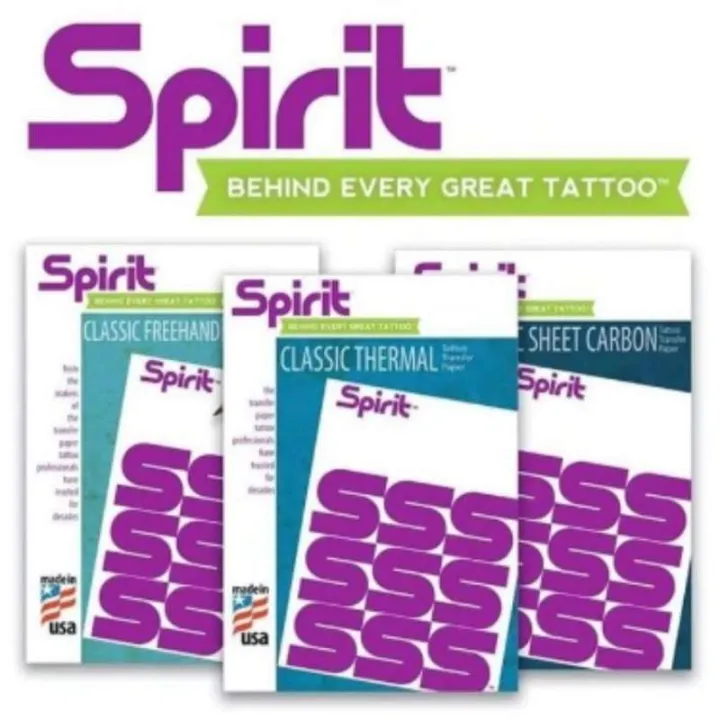 100 Sheets Spirit Thermal Tattoo Transfer Paper A4 Size Thermal Stencil
