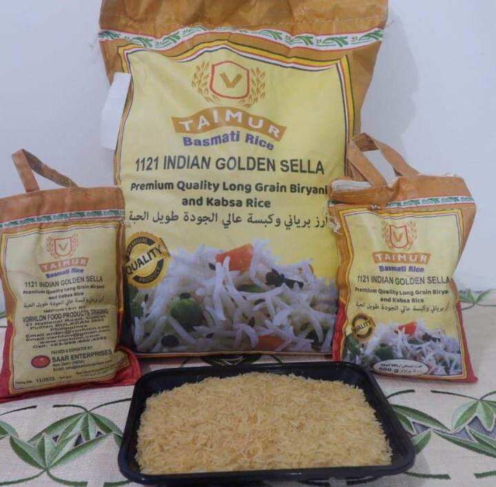 10kg Golden Sella 1sack Taimur Golden Sella Basmati rice Biryani rice