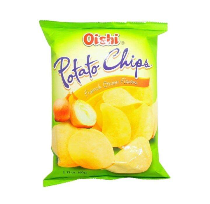 Oishi French Onion Potato Chips 60g Lazada PH