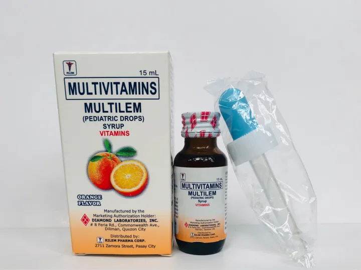 Multivitamins Drops 15ml MULTILEM Lazada PH