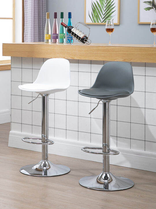 Nordic Bar Chair Light Luxury High Chair Modern Minimalist Home Lifting