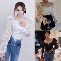 ฟรีไซร้อก 30-36" เสื้อลูกไม้สายฝอ สายหวาน สายเกาหลี หลายสไตล์