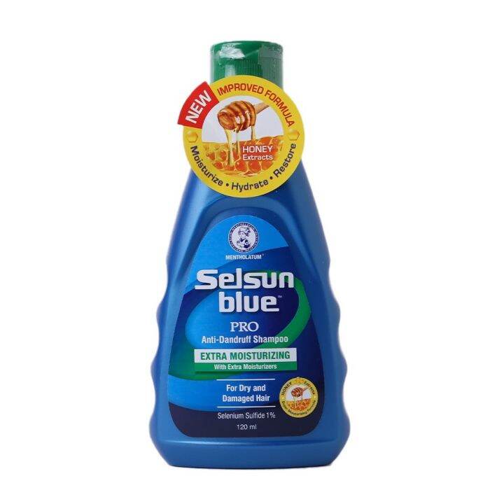 Selsun Blue Pro Anti-Dandruff Shampoo Extra Moisturizing, 120ml | Lazada PH