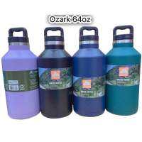 โปร?แก้ว ozark trail 64 oz ขวดน้ำขนาดใหญ่ ขวดน้ำเก็บความเย็น มีเนื้อแก้วเป็นสเตน 304อย่างดี