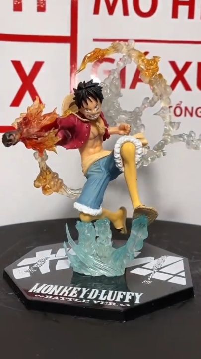 Mô Hình One Piece Luffy Gear 2 Haki Figure F.Zero Hàng Cao Cấp Đế Có