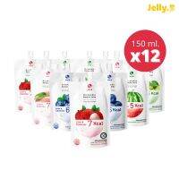 [โปร12ถุง] JellyB Konjac Drink เจลลี่บี​​ บุกน้ำผลไม้​ จำนวน​ 12ถุง​ (5-7kcal/ถุง)