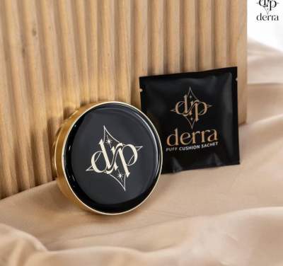 [ ของแท้ ] DERRA CUSHION คุชชั่นเดอร์ร่า คุชชั่นเพื่อผิวคนไทย คุมมัน ปกปิด โทนเหลือง ไม่วอก SPF 25 PA+++ 10 g.