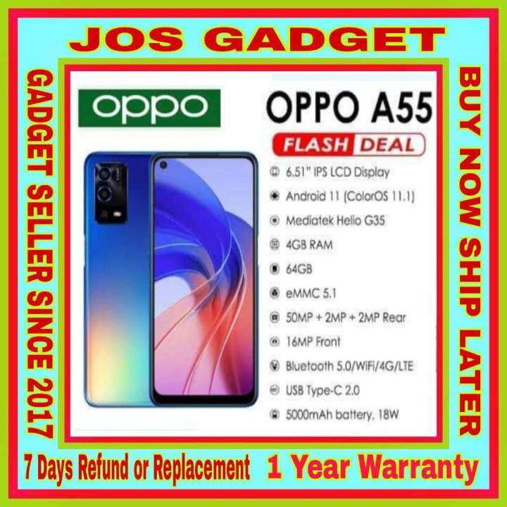 OPPO A55 True 50MP AI Camera / 5000mAh Battery / 18W Fast Charge 6.51