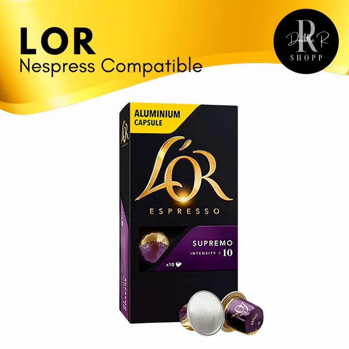 LOR SUPREMO Nespresso Compatible pods Lazada PH