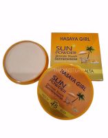 แป้งพัฟกันแดด HASAYA GIRL SUN POWDER แป้งพัฟSPF 45++คุมมัน