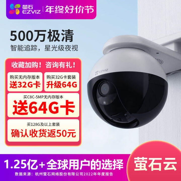 Fluorite Cloud Video Camera Lens Home Remote Mobile Phone Panoramic