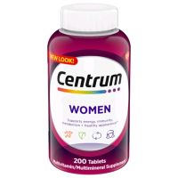 อาหารเสริมวิตามินดีพร้อมจุลธาตุสูตรพิเศษสำหรับผู้หญิง
Centrum Multivitamins for Women เป็นอาหารเสริมวิตามินรวม