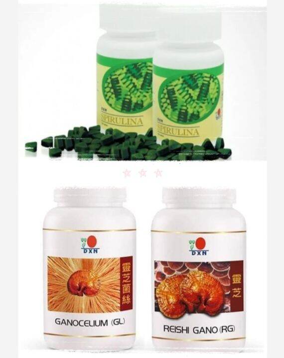 DXN Spirulina 120s RG30GL30 Lazada