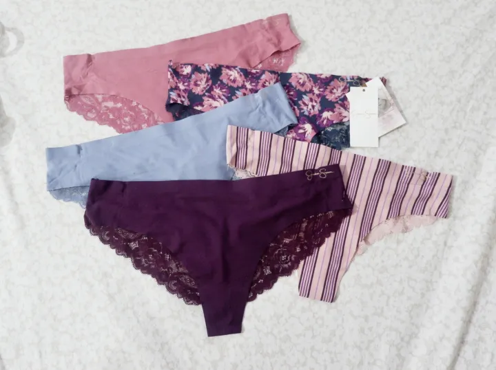 Jessica Simpson Ultra Flirty Tanga Fit Panties 5pc/set | Lazada PH