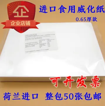 0.65mm edible wafer sheet rice paper