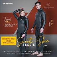 WETSUIT - Save Ocean ผ้า Smooth-Skin Classic - ความหนา 3mm. - ไซส์นอกเหนือจาก Stock สอบถามเพิ่มเติมได้ค่ะ