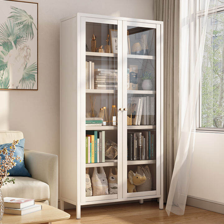 DustProof Iron Art Bookcase Floor MultiLayer Living Room