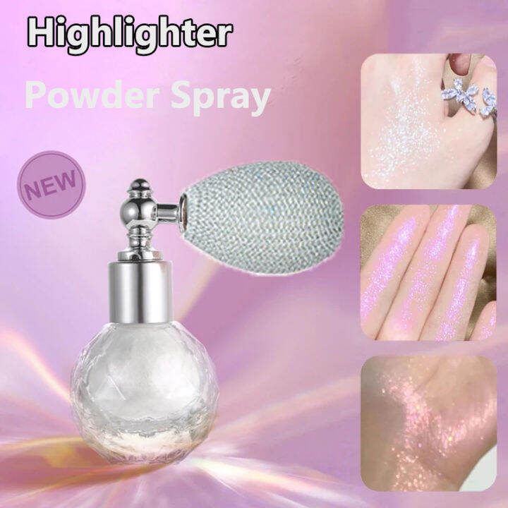 Brightening Glitter Powder Spray with Diamond Balloon Body Fragrance