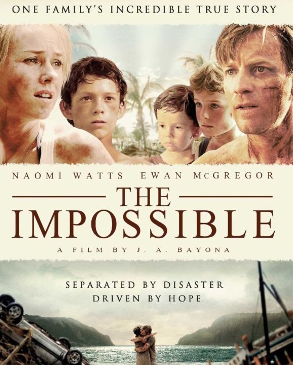 [DVD HD] 2004 สึนามิ ภูเก็ต The lmpossible : 2012 #หนังฝรั่ง (มีพากย์ไทย/ซับไทย-เลือกดูได้)