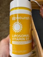 UpNourish Liposomal D3 5000 IU Softgels