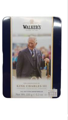 Walkers Shortbread King Charles lll บิสกิตเนย150กรัม